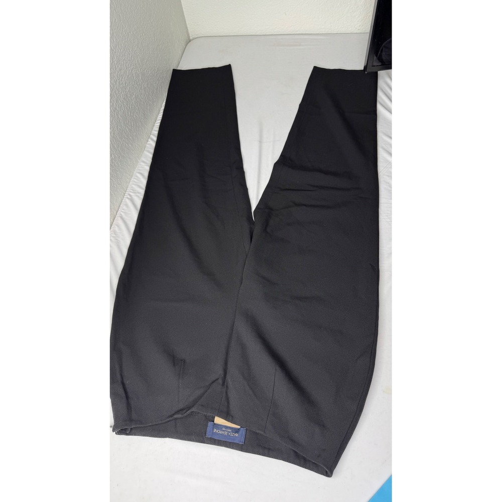 Piazza Sempione Audrey P315 Black Slim Leg Ankle Trousers Made in Italy